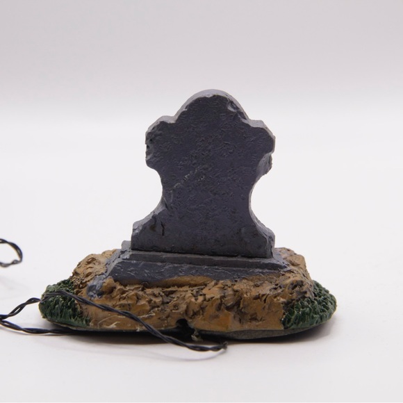 Lemax Spooky Town Halloween Backlit Tombstones Accessories Tested Works Retired - Picture 14 of 15